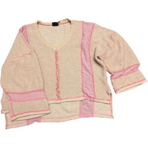 Urban Outfitters Out From Under Patchwork Cropped Sweater – Size L